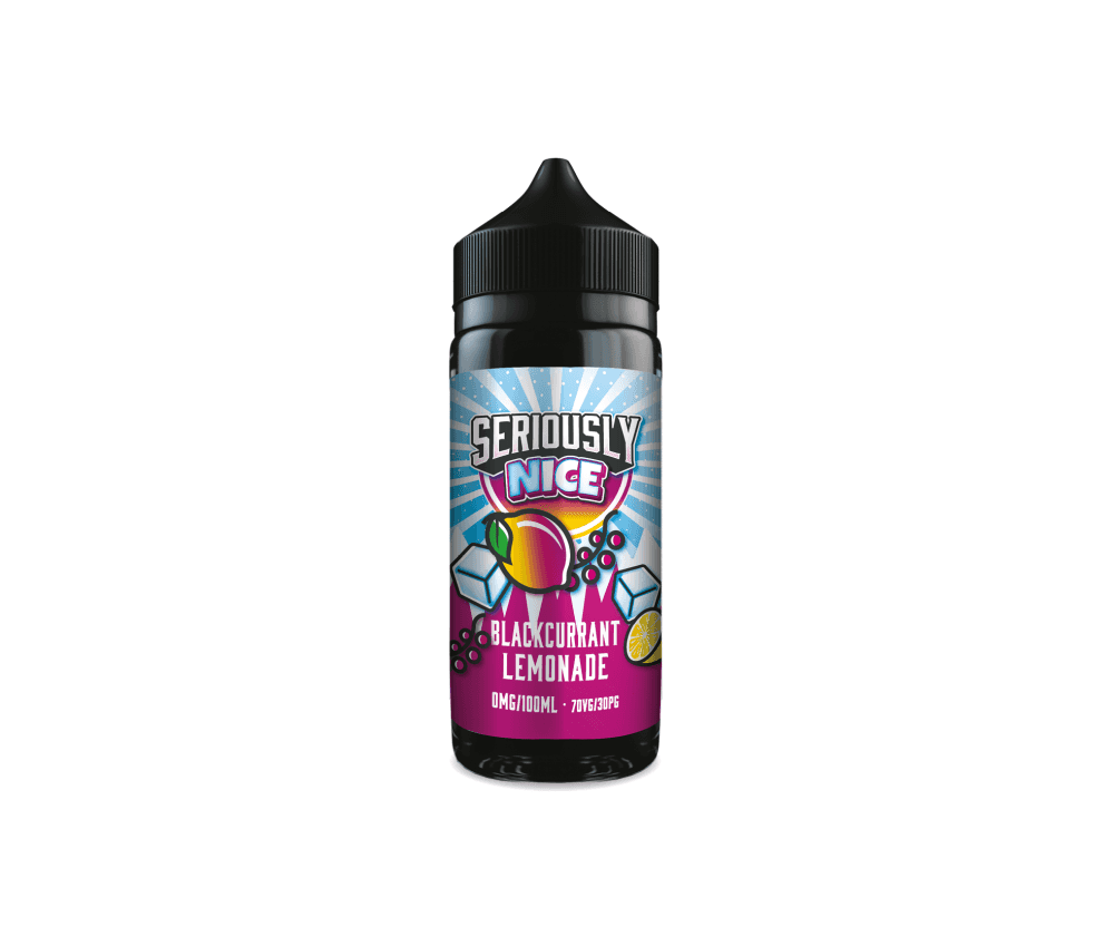 Blackcurrant Lemonade Seriously Nice E-Liquid Shortfill By Doozy Vape 100ml - Vapestore Direct