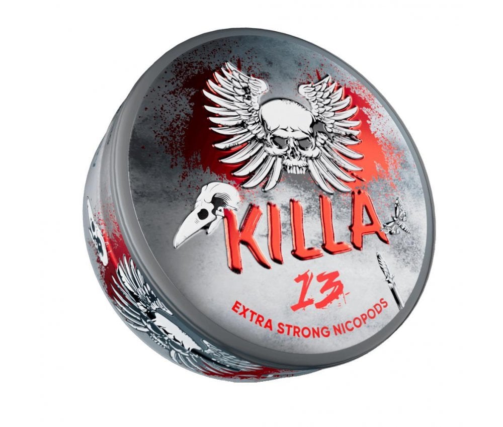 Killa 13 Nic Pouches 16mg - Vapestore Direct