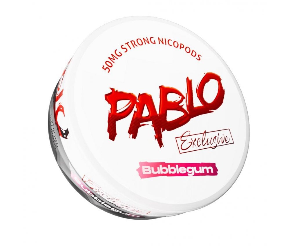 Pablo Bubblegum Nic Pouches 50mg - Vapestore Direct