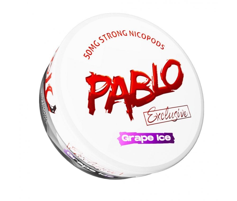Pablo Grape Ice Nic Pouches 50mg - Vapestore Direct