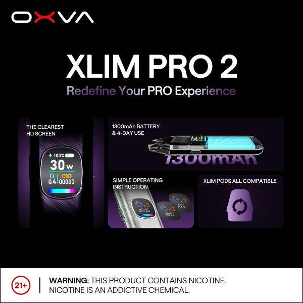 Oxva Xlim Pro 2 Pod Kit Experience - Vapestore Direct
