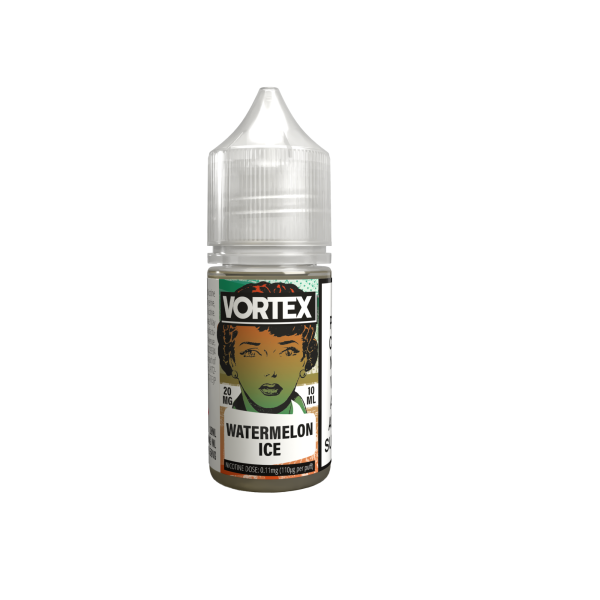 Watermelon Ice E-Liquid Nicotine Salt By Vortex 10ml - Vapestore Direct