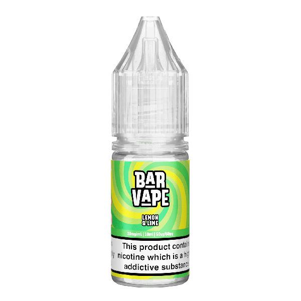 Lemon & Lime E-Liquid Nicotine Salt By Bar Vapes 10ml - Vapestore Direct