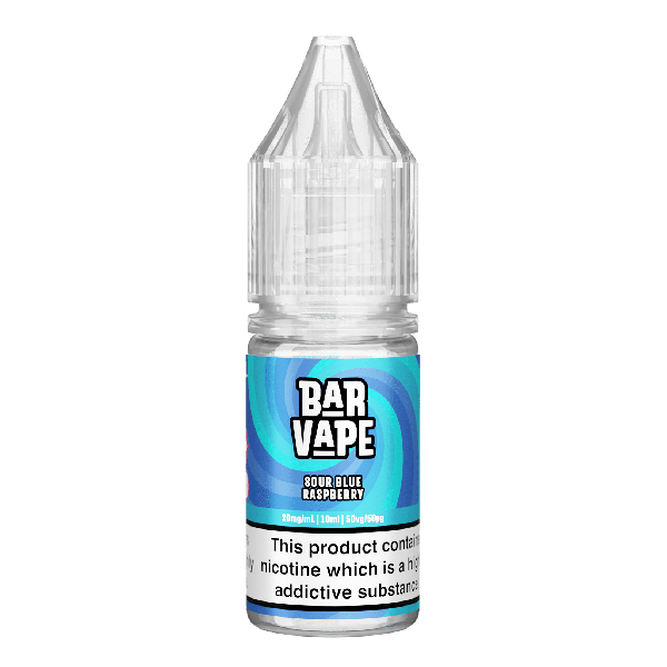 Sour Blue Raspberry E-Liquid Nicotine Salt By Bar Vapes 10ml - Vapestore Direct