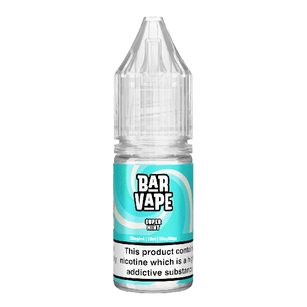 Super Mint E-Liquid Nicotine Salt By Bar Vapes 10ml - Vapestore Direct
