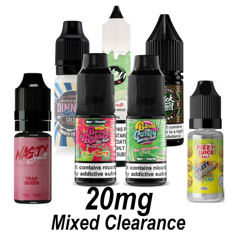 20mg Nic Salt x 20 "SHORT DATE/OUT OF DATE" - Vapestore Direct