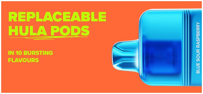 Hula 7000 Puff Pre-Filled Pod Kit Replace - Vapestore Direct