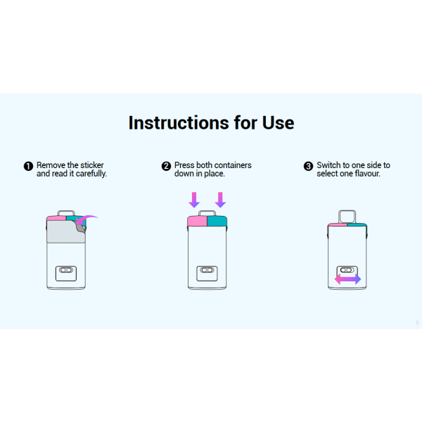 Elfbar Dual 10K 2 in 1 Disposable Pod kit  Instuctions- Vapestore Direct