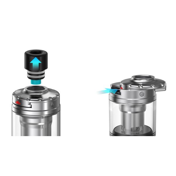 Aspire Nautilus  3 Tank Top Cap + Drip Tip - Vapestore Direct