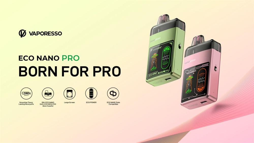 Vaporesso ECO Nano Pro Pod Kit - Vapestore Direct