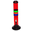 30cm Acrylic Funky Triple Band Ice Waterpipe - AB2040 - Vapestore Direct