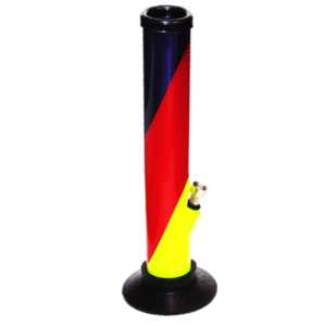 30cm Acrylic Funky Triple Spiral Waterpipe - AB2043A - Vapestore Direct