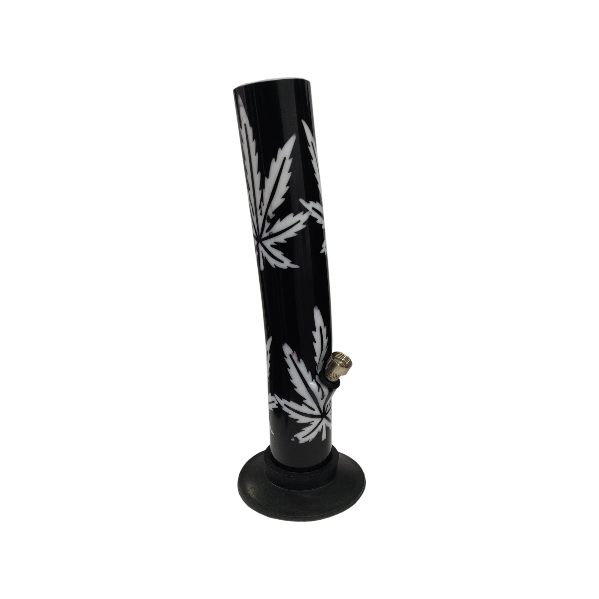 30cm Acrylic Leaf Leaner Waterpipe - AB3031L-30 - Vapestore Direct