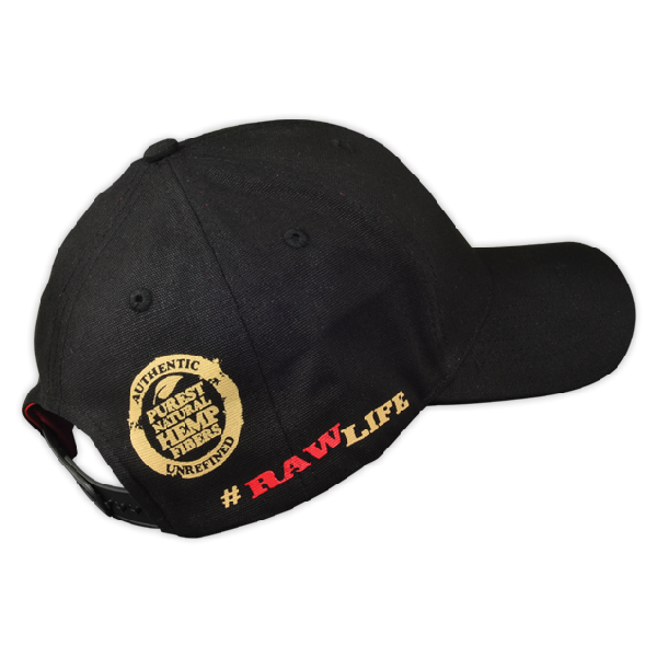 Raw Black Poker Snapback Hat - Vapestore Direct