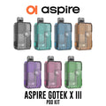 Aspire Gotek X 3 Pod Kit - Vapestore Direct