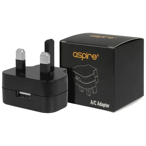 Aspire UK Wall Plug 1A USB Adaptor - Vapestore Direct