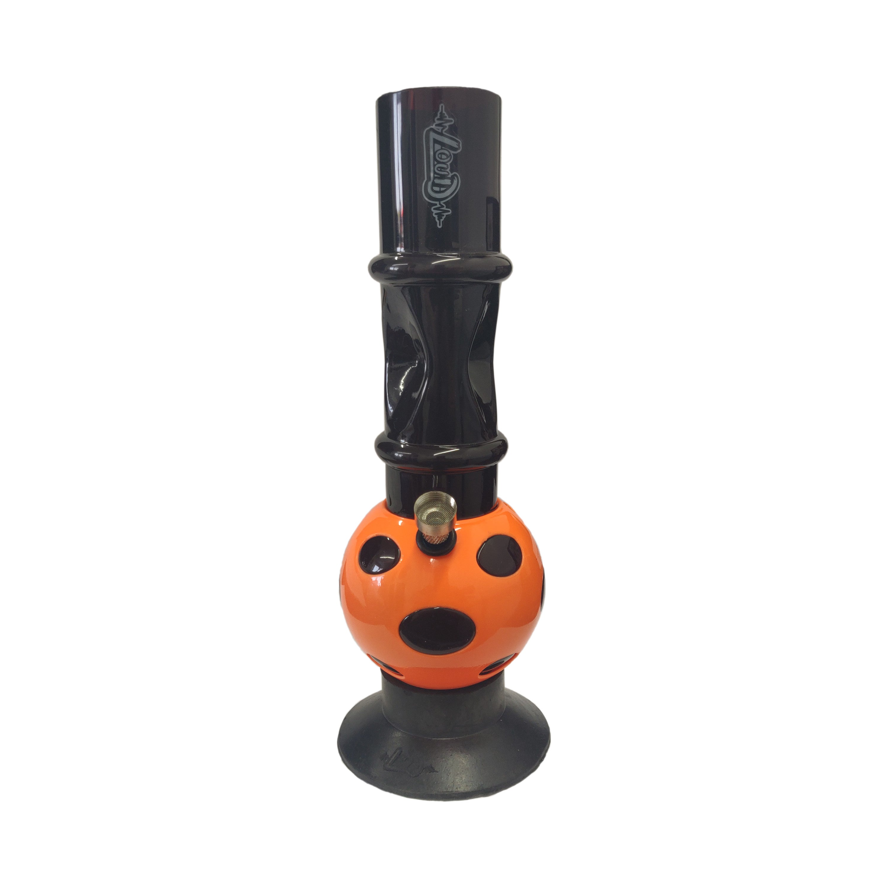 30cm Loud Acrylic Polka Dot Ice Twist Waterpipe - AWP6270PDA - Vapestore Direct