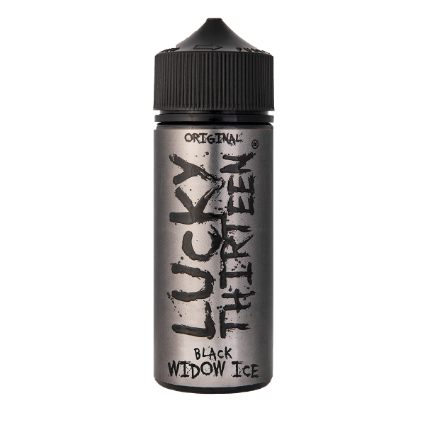 Black Widow Ice E-Liquid Shortfill By Lucky Thirteen 100ml - Vapestore Direct