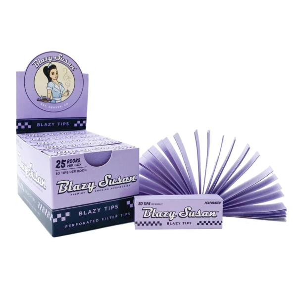 Blazey Susan Purple Filter Tips - Vapestore Direct