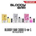 Bloody Mary Bloody Bar 3000 5-in-1 Nic Salt Pod Kit 20mg - Vapestore Direct