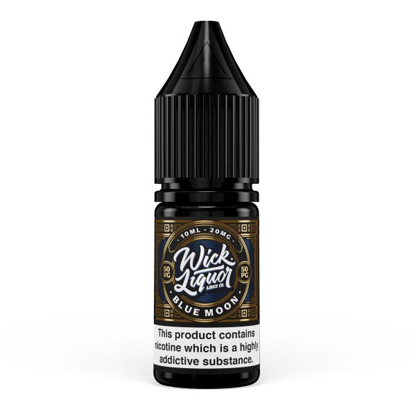 Blue Moon E-Liquid Nicotine Salt By Wick Liquor 10ml - Vapestore Direct