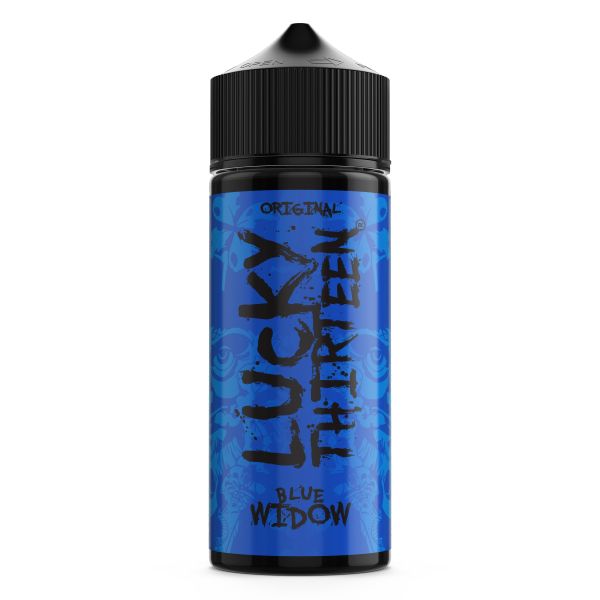 Blue Widow E-Liquid Shortfill By Lucky Thirteen 100ml - Vapestore Direct