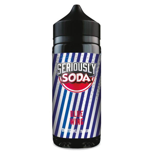 Blue Wing Seriously Soda E-Liquid Shortfill By Doozy Vape 100ml - Vapestore Direct