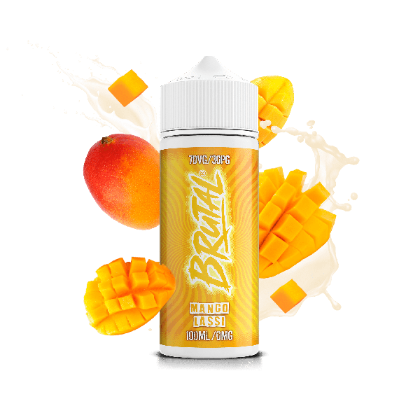 Mango Lassi E-Liquid Shortfill Brutal Range By Just Juice 100ml - Vapestore Direct