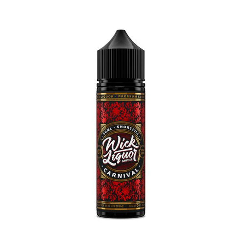 Carnival E-Liquid Shortfill By Wick Liquor - Vapestore Direct