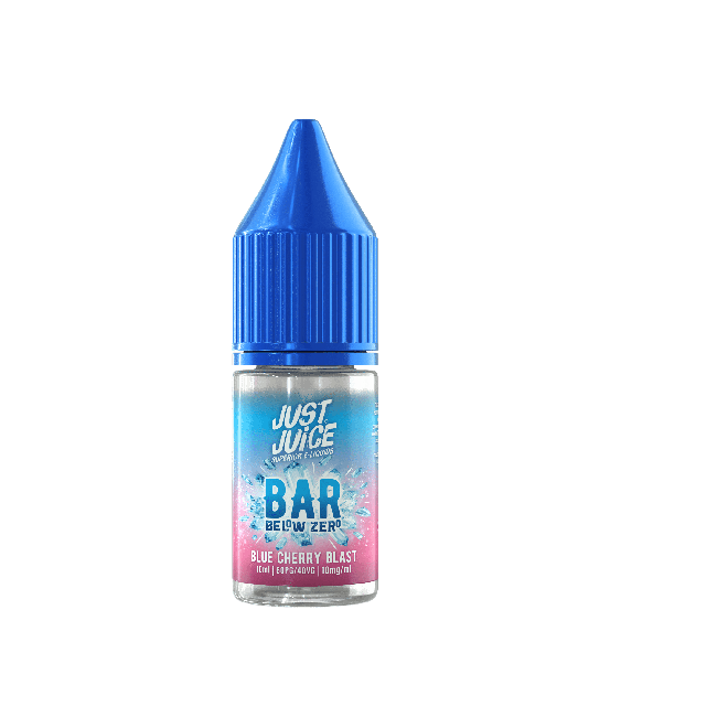 Blue Cherry Blast BAR BELOW ZERO E-Liquid Nicotine Salt By Just Juice 10ml - Vapestore Direct