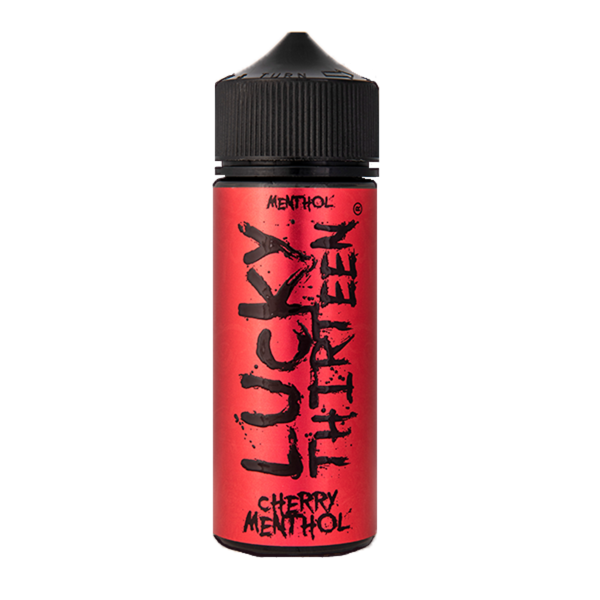 Cherry Menthol E-Liquid Shortfill By Lucky Thirteen 100ml - Vapestore Direct