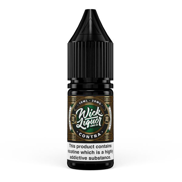 Contra Shattered E-Liquid Nicotine Salt By Wick Liquor 10ml - Vapestore Direct