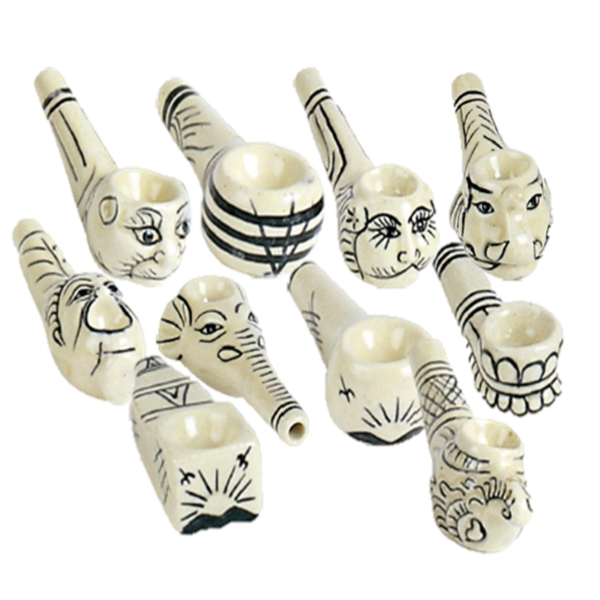 9cm Ceramic Pipes - Vapestore Direct