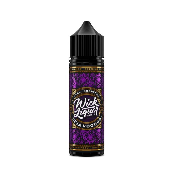 Déjà Voodoo E-Liquid Shortfill By Wick Liquor - Vapestore Direct
