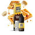 Banana Caramel Waffle Dessert Salts E-Liquid Nicotine Salt By Just Juice 10ml - apestore Direct