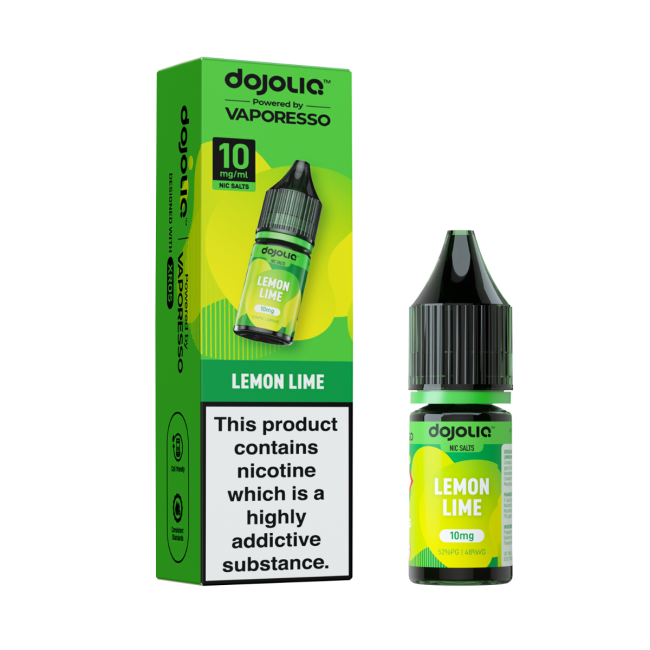 Lemon Lime DOJOLIQ E-Liquid Nicotine Salt By Vaporesso 10ml - Vapestore Direct