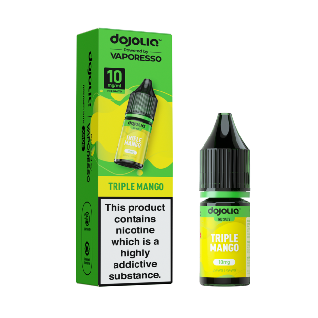 Triple Mango DOJOLIQ E-Liquid Nicotine Salt By Vaporesso 10ml - Vapestore Direct