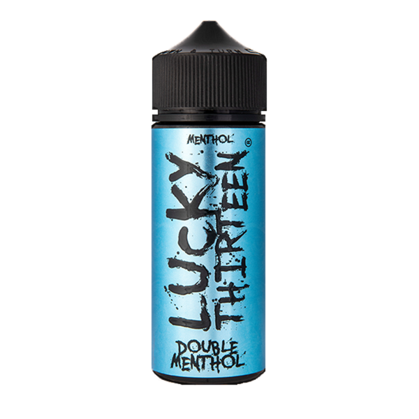 Double Menthol E-Liquid Shortfill By Lucky Thirteen 100ml - Vapestore Direct