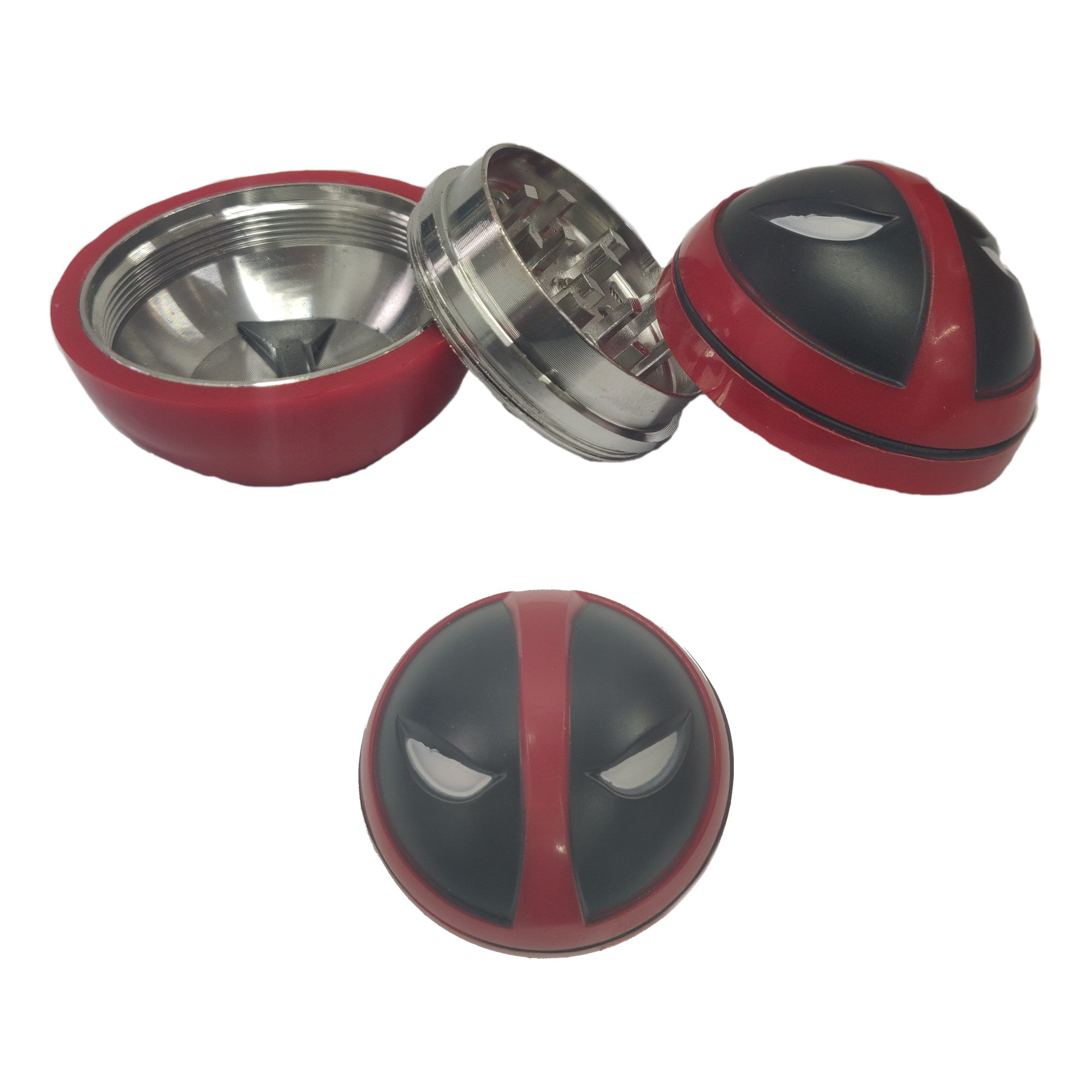40mm Magnetic Metal Novelty DeadPool Grinder - Vapestore Direct