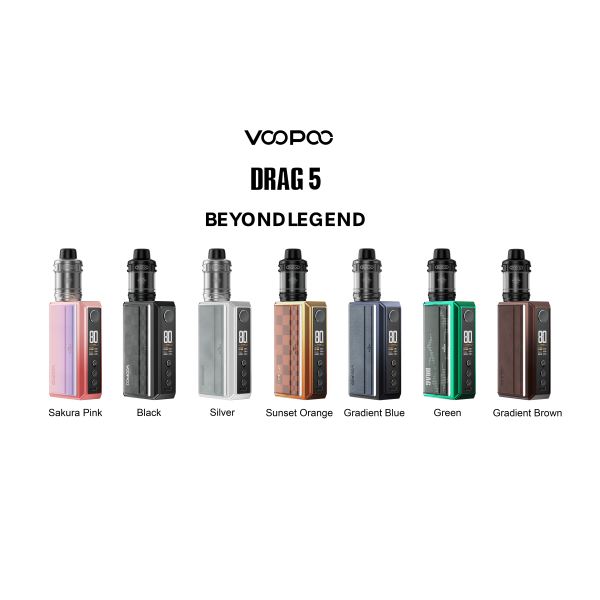 Voopoo Drag 5 Kit - Vapestore Direct