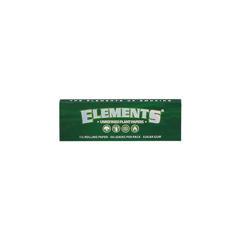 Elements Green 1.25 Papers - Vapestore Direct