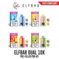 Elfbar Dual 10K 2 in 1 Disposable Pod kit - Vapestore Direct