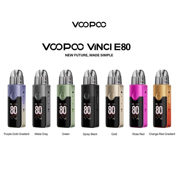 Voopoo Vinci E80 Pod Kit - Vapestore Direct