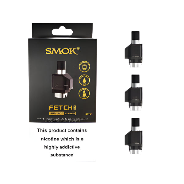 SMOK Fetch Pro Replacement Empty Pods - Vapestore Direct