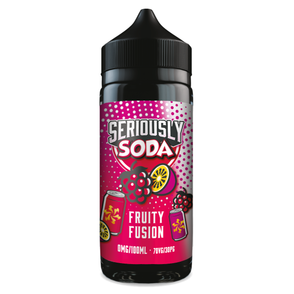 Fruity Fusion Seriously Soda E-Liquid Shortfill By Doozy Vape 100ml - Vapestore Direct