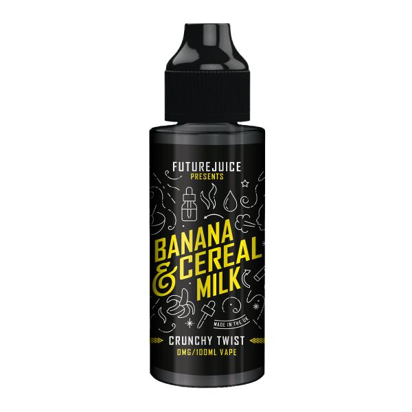 Banana Cereal Milk E-Liquid Shortfill By Future Juice 100ml - Vapestore Direct
