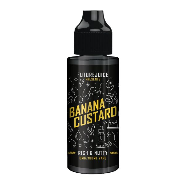 Banana Custard E-Liquid Shortfill By Future Juice 100ml - Vapestore Direct