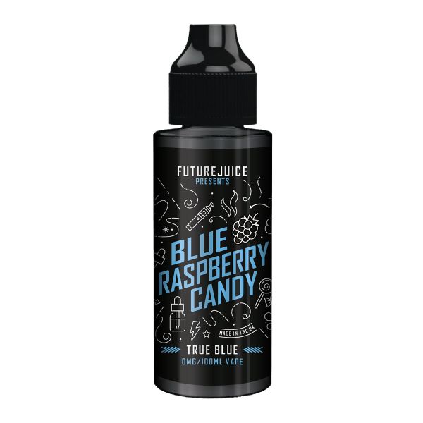 Blue Raspberry Candy E-Liquid Shortfill By Future Juice 100ml - Vapestore Direct