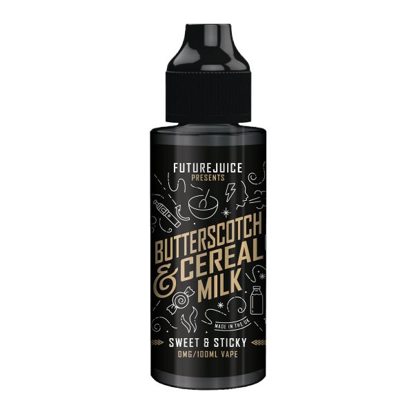 Butterscotch Cereal Milk E-Liquid Shortfill By Future Juice 100ml - Vapestore Direct