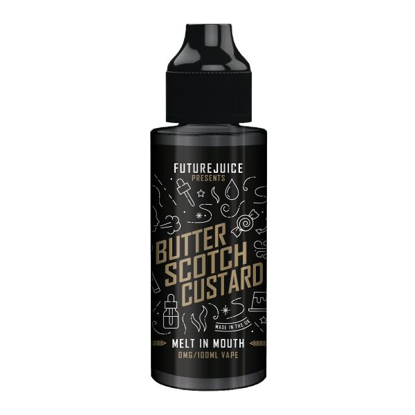 Butterscotch Custard E-Liquid Shortfill By Future Juice 100ml - Vapestore Direct